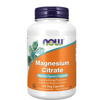 Produktbild von Now Foods Magnesiumcitrat 400 mg vegetarische Kapseln 120 Stück