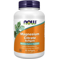 Produktbild von Now Foods Magnesiumcitrat Komplex Kapseln für Sportler