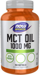 Now Foods MCT-Öl 1000 mg Kapseln 150 Stück – Bild 1 von 2