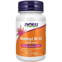 Produktbild von Now Foods Methyl-B12 1000 mcg Lutschtabletten