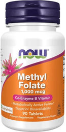 Now Foods Methylfolat Folsäure Tabletten 90 mg – Bild 1 von 1