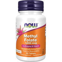 Produktbild von Now Foods Methylfolat Folsäure Tabletten 90 mg