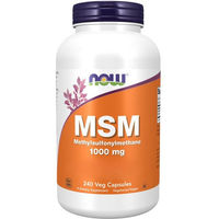 Produktbild von Now Foods MSM 1000 mg vegetarische Kapseln