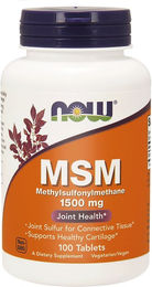 NOW FOODS MSM Methylsulfonylmethan Tabletten vegetarisch und glutenfrei – Bild 1 von 1