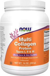 NOW FOODS Multi Collagen Protein Pulver mit Typ I, II und III – Bild 1 von 1