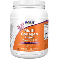 Produktbild von NOW FOODS Multi Collagen Protein Pulver mit Typ I, II und III