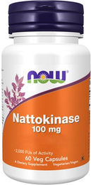 Now Foods Nattokinase 100 mg vegetarische Kapseln 60 Stück – Bild 1 von 2