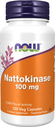 Now Foods Nattokinase 100 mg vegetarische Kapseln – Bild 1 von 2
