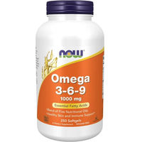 Produktbild von Now Foods Omega 3-6-9 Bio Leinöl Kapseln