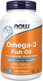 Now Foods Omega-3 Fischöl Kapseln 180 Stück – Bild 1 von 2