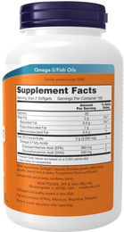 Now Foods Omega-3 Kapseln molekular destilliert – Bild 1 von 2