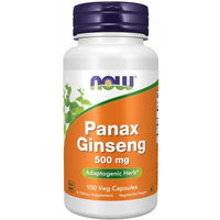 Produktbild von Now Foods Panax Ginseng Kapseln vegetarisch 100 Stück