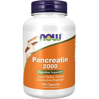 Produktbild von Now Foods Pankreatin 2000 mg Kapseln 250 Stück