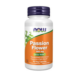 Now Foods Passionsblume Extrakt vegetarische Kapseln 90 Stück – Bild 1 von 3