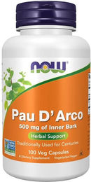 Now Foods Pau D'Arco Kapseln vegan – Bild 1 von 2