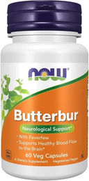 NOW Foods Pestwurz Kräuter-Komplex 75 mg 60 vegetarische Kapseln – Bild 1 von 1