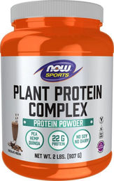 Now Foods Pflanzenproteinkomplex Schokolade Pulver vegan zuckerfrei – Bild 1 von 1