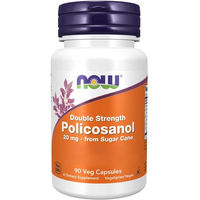 Produktbild von Now Foods Policosanol Double Strength 20 mg vegetarische Kapseln 120 Stück