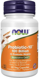 Now Foods Probiotic-10 100 Milliarden Kapseln vegetarisch – Bild 1 von 1