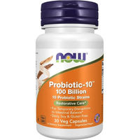 Produktbild von Now Foods Probiotic-10 100 Milliarden Kapseln vegetarisch