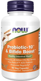 Now Foods Probiotic-10 & Bifido Boost Vegan Kapseln 90 Stück – Bild 1 von 2