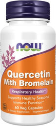 NOW Foods Quercetin + Bromelain Kapseln 60 Stück – Bild 1 von 1