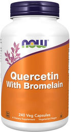 Now Foods Quercetin mit Bromelain Kapseln vegan 180 Stück – Bild 1 von 2