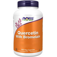 Produktbild von Now Foods Quercetin mit Bromelain Kapseln vegan 180 Stück
