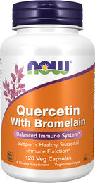 Now Foods Quercetin mit Bromelain Vegan 120 Kapseln – Bild 1 von 1