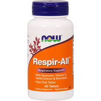 Produktbild von NOW Foods Respir-All Brennnessel Tabletten 60 Stück