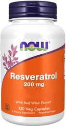 Now Foods Resveratrol 200 mg vegetarische Kapseln – Bild 1 von 2