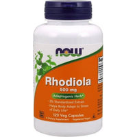 Produktbild von NOW Foods Rhodiola Rosea 500 mg vegetarische Kapseln 120 Stück