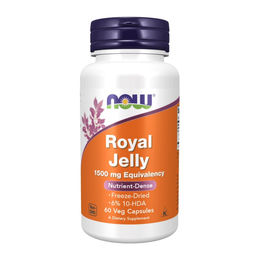 Now Foods Royal Jelly Kapseln glutenfrei 60 Stück – Bild 1 von 2