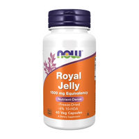 Produktbild von Now Foods Royal Jelly Kapseln glutenfrei 60 Stück