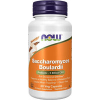 Produktbild von Now Foods Saccharomyces Boulardii Probiotikum 5 Milliarden KBE Vegan 60 Kapseln