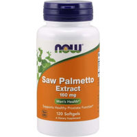 Produktbild von NOW FOODS Sägepalmenextrakt 160 mg Kapseln 120 Stück