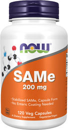 NOW Foods SAMe 200 mg Kapseln – Bild 1 von 2