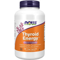 Produktbild von Now Foods Schilddrüsen-Energie Kapseln vegan 180 Stück