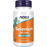 Produktbild von Now Foods Selen Selenmethionin 200 µg Kapseln vegetarisch
