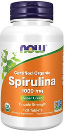 Now Foods Spirulina Bio Tabletten 1000 mg 120 Stück – Bild 1 von 2