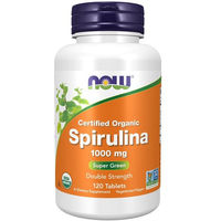 Produktbild von Now Foods Spirulina Bio Tabletten 1000 mg 120 Stück