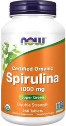 NOW FOODS Spirulina Tabletten 240 Stück – Bild 1 von 1