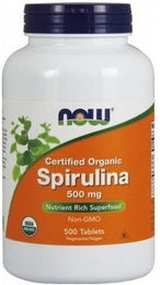 NOW FOODS Spirulina Tabletten 500 mg – Bild 1 von 1