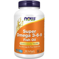 Produktbild von Now Foods Super Omega 3-6 Kapseln 180 Stück