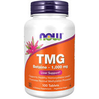 Produktbild von Now Foods TMG Betain 1000 mg Tabletten 100 Stück