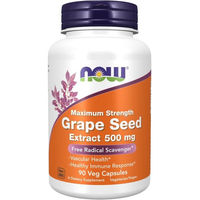 Produktbild von Now Foods Traubenkernextrakt 500 mg vegetarische Kapseln