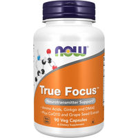 Produktbild von NOW Foods True Focus Kapseln
