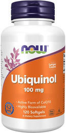 Now Foods Ubiquinol 100 mg Kapseln 120 Stück – Bild 1 von 2