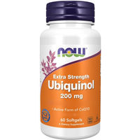 Produktbild von Now Foods Ubiquinol 200 mg Kapseln 60 Stück