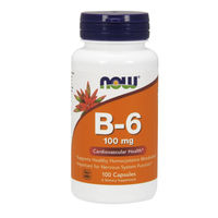 Produktbild von NOW Foods Vitamin B6 Kapseln